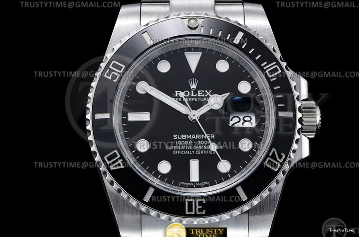 0430 Fashionable ROLSUB0417A – Submariner 116610LN 904L SS SS Blk CLEAN V2 VS 1047